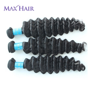 Rizado de la cutícula alinear virginal indio Pelo Rizado malayo del pelo humano de la Virgen que duran más de 2 años - Product Image 4