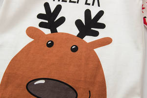 Vêtements de Noël pour enfants, pantalon et pull décontractés pour bébés filles avec motif de rennes de Chine - Product Image 4