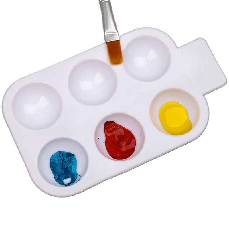 Wholesale Plastic Palette 6 Well Art