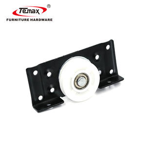 Temax Système de <span class=keywords><strong>rail</strong></span> coulissant supérieur et inférieur Armoire Quincaillerie de porte coulissante pour armoire Armoire - Product Image 2