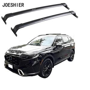 แร็คหลังคาอลูมิเนียมคุณภาพสูง JOESHIER สำหรับรถยนต์ 4x4  ราววางสัมภาระ คานขวาง สำหรับ Honda HRV 2023 สีดำ อลูมิเนียมอัลลอย - Product Image 1