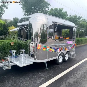 Oriental Shimao mobile coffee food uae ice cream cart trailer shop citroen vending carro fast sale iveco australia modern