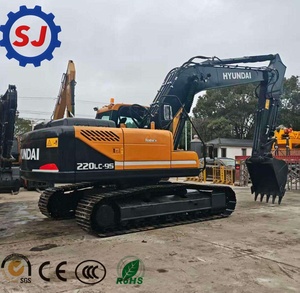 รถขุดไฮดรอลิกมือสอง HYUNDAI 220LC-9S ของแท้จากญี่ปุ่น สำหรับโครงการขนาดใหญ่ พร้อมส่งออก - Product Image 2