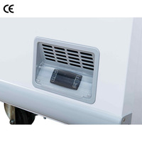 Congélateur commercial à double porte, refroidisseur de restaurant, ventilateur de refroidissement, refroidisseur de boissons, équipement de réfrigération