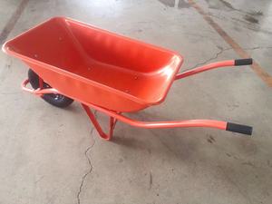 <span class=keywords><strong>Promotion</strong></span> d'usine <span class=keywords><strong>brouette</strong></span> de 75 litres avec plateau en acier et roue pneumatique solide 4.00-8 pour la construction utiliser un matériau métallique - Product Image 3