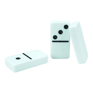 Nhà Máy Bán buôn 5412 đôi 6 Jumbo <span class=keywords><strong>Domino</strong></span> <span class=keywords><strong>Set</strong></span> 28 cái Dominos khối với hộp PVC trong một tùy chỉnh hộp PVC - Product Image 5