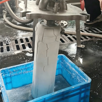 Filtre à bougies industriel en acier inoxydable ZSZY, remplace les filtres à plaques et à cadres, équipement de filtration sous pression