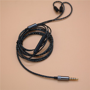 Cable de audio con conectores de 0,75 mm, cable de cobre sin oxígeno, chapado en oro para T10 y otros modelos - Product Image 1