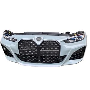 Conjunto de Faro Delantero 51119853363 para <span class=keywords><strong>BMW</strong></span> <span class=keywords><strong>Serie</strong></span> <span class=keywords><strong>4</strong></span> G26 <span class=keywords><strong>Gran</strong></span> <span class=keywords><strong>Coupé</strong></span> I4 2021-2026, Parachoques Delantero con Faro Láser LED - Product Image 2