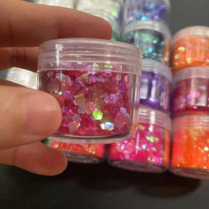 Paillettes irisées pour l'artisanat-Mélange arc-en-ciel épais avec paillettes (gobelets, <span class=keywords><strong>peinture</strong></span> murale, poudre acrylique) - Product Image 6