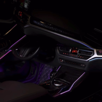 Kit de Iluminación Ambiental G20, Actualización de Consola Central con LED para BMW Serie 3 320i 330i M340i, Iluminación Ambiental Interior