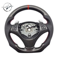 Volante Deportivo de Fibra de Carbono con 3 Radios y Pantalla LED de Tamaño Personalizado para BMW E46 E90 E38 E39 E83 E60 E70 E71 E72 E53 E89
