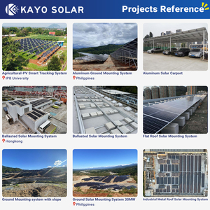 Góc Có Thể Điều Chỉnh Năng Lượng Mặt Trời Gắn Khung Nền Tảng Miễn Phí Năng Lượng Mặt Trời Bảng Điều Khiển Đứng Pre Lắp Ráp Năng Lượng Mặt Trời Phụ Kiện Cho Lĩnh vực Mở - Product Image 4