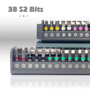 <span class=keywords><strong>GLEDE</strong></span> 40 en 1 Multifonction CRV Bits Tournevis Set Outil de réparation d'appareils électroménagers alimenté à la main Prix d'usine Emballé dans une boîte - Product Image 3