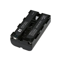 Kamera lampu Panel LED Video Studio Film fotografi baterai Lithium isi ulang baterai Li-Ion paket baterai li-polimer aman
