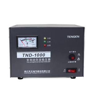 Tengen TND-1000 Full Automatic Ac Voltage <b>Stabilizer</b> 1000W Single Phase For Home Use - Product Image 1