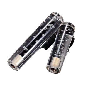 مقبض ناقل حركة يدوي للسيارة شفاف ولامع بديل مباشر بطول 100-400 مم - Product Image 2