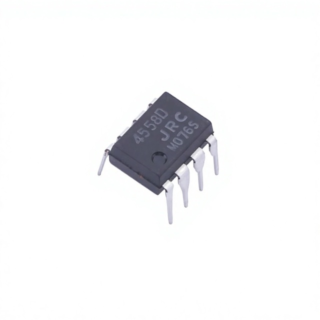 JRC4558D New Original NJM4558D DIP-8 Dual Operational Amplifier IC Chip Op-Amp 3MHz Low Noise Audio Grade in Stock
