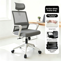 Chaise de bureau pivotante en maille, vente directe d'usine en Chine, mobilier de bureau pour salle de réunion et poste de travail