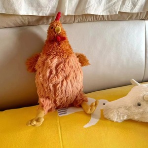 Nuevo Peluche de Gallina de Algodón, Juguete de Peluche de Gallo, Regalo Creativo para Niños - Product Image 4