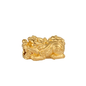 ฟอร์จูนปี่เซียะสร้อยข้อมือลูกปัด24K ทองแข็งเครื่องประดับระดับไฮเอนด์ - Product Image 1