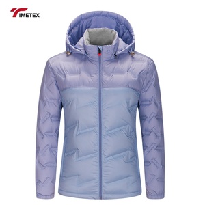 TIMETEX-Veste bouffante légère et fine <span class=keywords><strong>de</strong></span> style vintage, col montant en <span class=keywords><strong>toile</strong></span> <span class=keywords><strong>de</strong></span> fourrure <span class=keywords><strong>de</strong></span> lapin, fermeture à glissière, finition avant, taille 6XL - Product Image 5
