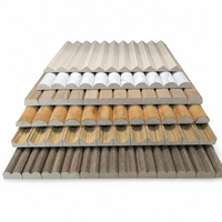 Panneaux de placage de bois flexibles, panneaux MDF souples pour revêtement de piliers, revêtement intérieur de suites d'hôtel, résistant à l'humidité