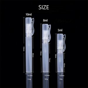 Flacon pulvérisateur portable 10 ml avec clip stylo, logo personnalisé, atomiseur à brume fine givrée, rechargeable, pour échantillons de parfum - Product Image 2