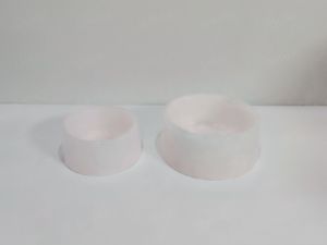 SH STONE Logo khusus mangkuk makan hewan peliharaan batu alam marmer anti-selip grosir makanan kucing anjing piring dekoratif dipoles berkelanjutan - Product Image 4
