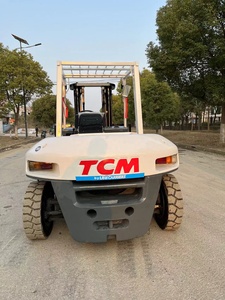 Carretilla elevadora usada TCM FD80 usada de 8 toneladas de alta calidad TCMFD80 TCM80 Carretillas elevadoras de segunda mano Compatible con EPA y CE en stock - Product Image 2