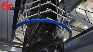GUOTAI Machine de soufflage de <span class=keywords><strong>film</strong></span> PE HDPE LDPE entièrement automatique à faible entretien avec processus de longue durée de vie Plastique PP et LLDPE - Product Image 3