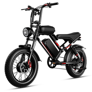 Vélo Électrique Urbain S8 à Double Moteur 48V 25AH, Pneus Larges 20 Pouces, pour Adultes, Longue Autonomie, Stock UE, Populaire en Italie, S8 Elect - Product Image 1