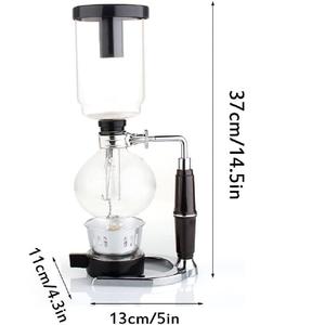 Siphon classique <span class=keywords><strong>professionnel</strong></span> Siphon cafetière Pot en verre percolateurs Siphon Machine <span class=keywords><strong>à</strong></span> <span class=keywords><strong>café</strong></span> de brassage professionnelle pour bureau <span class=keywords><strong>à</strong></span> domicile - Product Image 2