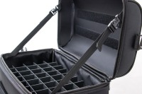 KONCAI Beauty Nail Case Chariot de maquillage à roulettes pour salon de beauté Organisateur de vernis à ongles avec tiroirs