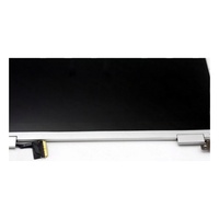 Écran tactile LCD FHD de remplacement pour ordinateur portable Samsung Galaxy Book Flex NP730QCJ 13,3 pouces, finition argentée brillante, assemblage complet avec charnière