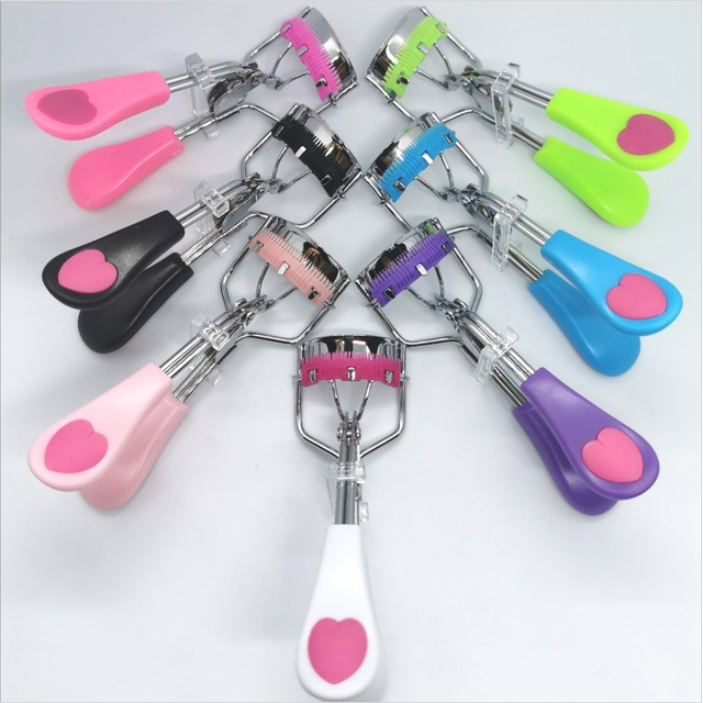 Высококачественный черный Пользовательский логотип с различной ручкой для завивки ресниц