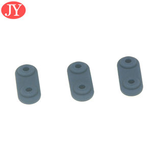 ซิลิโคนห่วงอุด2รูขนาดเล็กพลาสติกอุปกรณ์เสริมเสื้อผ้ายางยืดกันน้ำสำหรับ windbreaker - Product Image 2