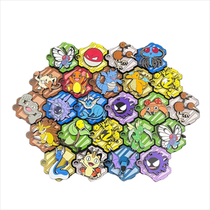 YZ Pokemoned Blind Box Accessoires Objets De Collection Marco De Tarjeta Mystère <span class=keywords><strong>rare</strong></span> Puzzle Réfrigérateur Aimant Ensemble <span class=keywords><strong>Pikachu</strong></span> - Product Image 3
