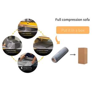 चीन कारखाने सफेद आधुनिक संपीड़ित सोफे बिस्तर वैक्यूम संपीड़न सोफे संपीड़ित सोफा मॉड्यूलर - Product Image 2