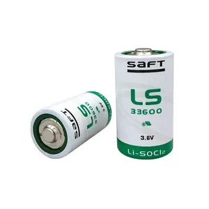 LS33600-batería de litio de tamaño D, pila no recargable de 3,6 V (LS33600) PLC, LS 33600
