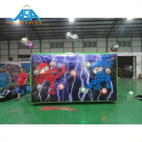 Mur interactif gonflable d'éclaboussure de système de jeu, jeu interactif gonflable avec IPS