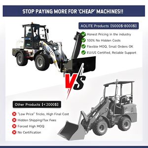 AOLITE E615 1,<span class=keywords><strong>5ton</strong></span> 1500kg roda elektrik pemuat tanpa emisi ujung depan pemuat baterai Lithium-ion pemuat untuk dijual - Product Image 2