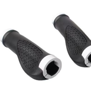 Poignées de vélo de montagne verrouillables en caoutchouc, disponibles en plusieurs couleurs - Product Image 4