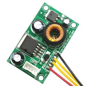 Nieuwe <span class=keywords><strong>CA</strong></span>-1233 12V Tot 5V Tot 3.3V Lcd Voedingskaart Spanningsconversiemodule Met Draad DC-DC Step-Down Module - Product Image 1