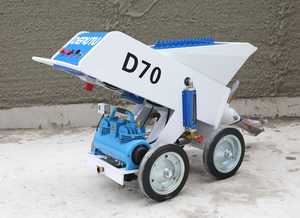 Derutu D70 - Máquina Eléctrica de 7.5KW para Rociar Cemento y Mortero, Bomba para Enlucir y Aplicar Yeso con Tolva de 36L - Product Image 4