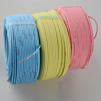 Câble électrique standard WDZBN-BYJ à faible émission de fumée, sans halogène, ignifuge, en PVC BV/BVR, avec conducteur en cuivre et isolation en PVC