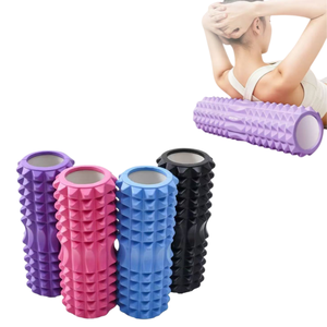 Rodillo de Espuma Eva Hueco con Rejilla para Ejercicio, Accesorios de Fitness al por Mayor, para Yoga, Masaje Muscular y Pilates - Product Image 1