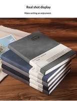 Agenda Diaria Personalizada A5/B5, Cuaderno de Tapa Dura de Cuero PU, Planificador de Bolsillo, Diario, 100 Hojas, Encuadernación Cosida, Logotipo Personalizado