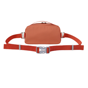 SENDA Block Nylon Pencil Case with Adjustable Strap Red and Beige Design for Stationery Storage Model SRW26-021A - Product Image 3