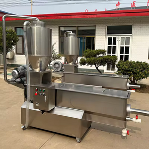 Máquina para Lavar y Pelar Semillas de Sésamo / Limpiadora Automática de Granos con Dispositivo de Agitación en Espiral para la Producción de Aceite de Sésamo - Product Image 1